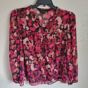 Zac & Rachel Woman's Long Sleeve Button Down Blouse